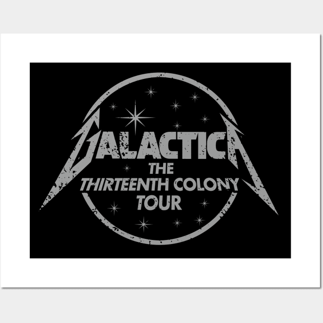 Galactica on Tour Wall Art by PopCultureShirts